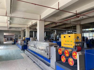 China 90mm single or double screw PP Banding Production Machine  with 5-19mm width for sale
