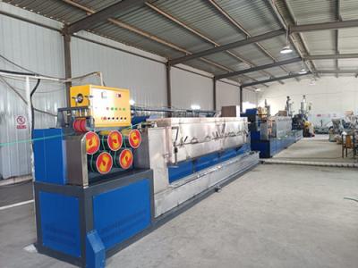 China Automatic winding high speed PLC control PP strapping tape manufacturing equipment for sale