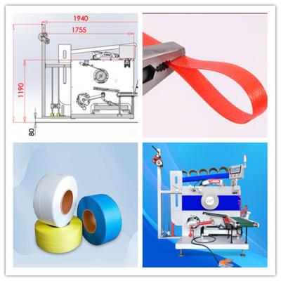 China Versatile Strap Winder Tool Automatic Stop With Paper Tube 203mm * 165-195mm for sale
