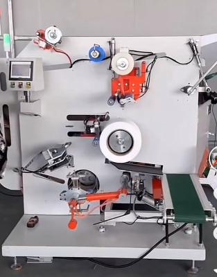 China Máquina de remolque de banda de ensamblaje con servomotor para cinta de embalaje con remolque automático en venta