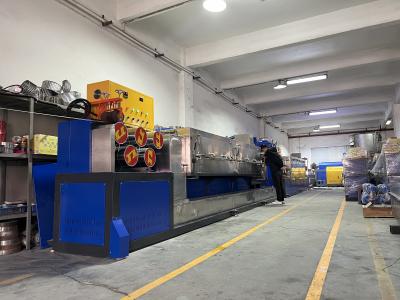 China Máquina para la fabricación de correas de presión ajustable para ancho 5-19 mm 125 kg/h en venta