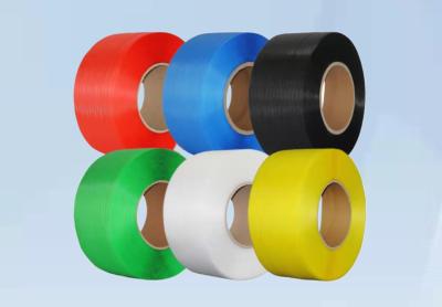 China High tensile Green Plastic Steel Strapping PET Packing Strap Band for sale