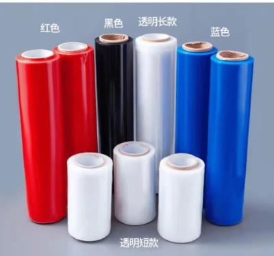 China 10-80 Micron Polyethylene PE Pallet Stretch Film 1500mm Width Moisture Proof for sale