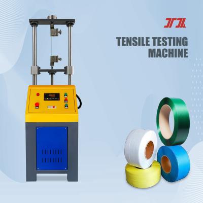 China Plastic Material 20KN PP strap Tensile Strength Testing Machine for sale
