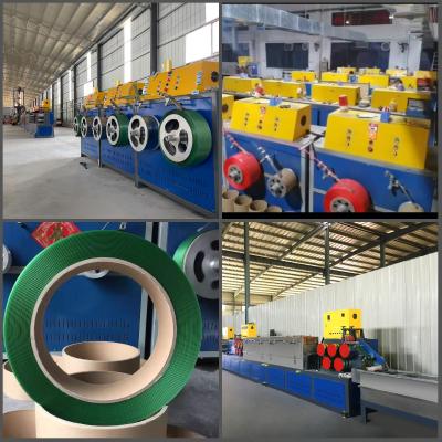 China 38CrMoALA Screw PP Strapping Winder PET Profile Belt Extrusion Line for sale