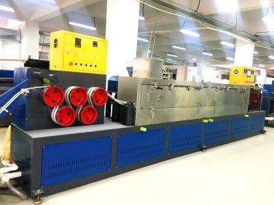 China 300KW 0.6mm PET Strap Extrusion Line Twin Screw Strapping Band Making for sale