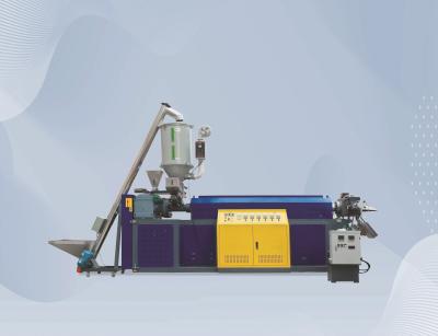 China Single Screw PP Strap Making Machine 100KW Polypropylene Belt Extrusion Line for sale
