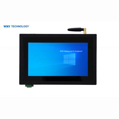 China 7 Fanless Industrial Touchscreen Panel PC  Computer J1800 J1900 J4125 Core I3 I5 I7 for sale