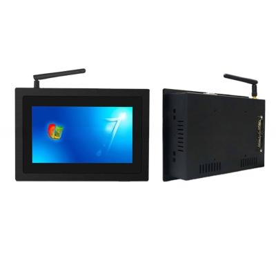 China 7 Inch Panel Mount PC Industrial Touchscreen Computer With Waterproof Shockproof 3mm Bezel for sale