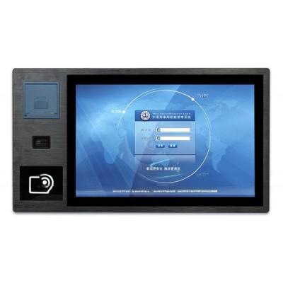China 19'' Touch Screen Industrial Computer PC Self Service Terminal With NFC RFID Reader Barcode Scanner for sale