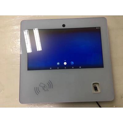 China HMI Rugged 13.3'' Fanless RFID Touch Screen Panel PC With Fingerprint NFC RFID Reader for sale