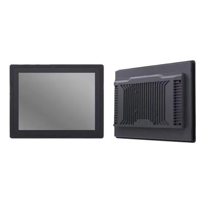Chine boîtier en alliage d'aluminium écran tactile résistif industriel de 19 pouces PC unique sans ventilateur avec J1900 Linux et RS232 RS485 COM à vendre