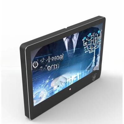 China Metal Frame 18.5 Inch Capacitive Touch Screen Industrial Panel PC Fanless Computer With RFID NFC Reader for sale