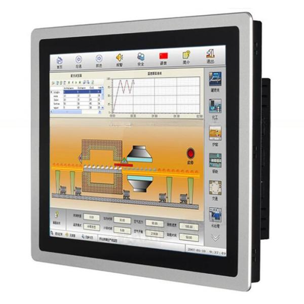 Quality 15.6 Inch Industrial Panel Mounted Touch Screen PC HMI For Kiosk Automation With for sale