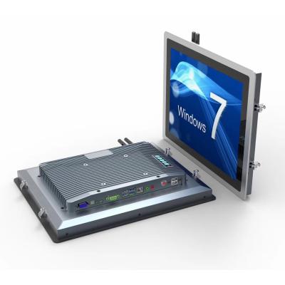 China 15 polegadas TFT LCD à prova d'água revestimento industrial de metal resistente touch screen monitor display toque de ponto único para ATM quiosque à venda