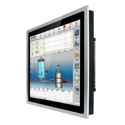 Quality IP65 Waterproof 17 Inches Fanless Industrial Touch Panel PC 4G Wifi PCle for sale