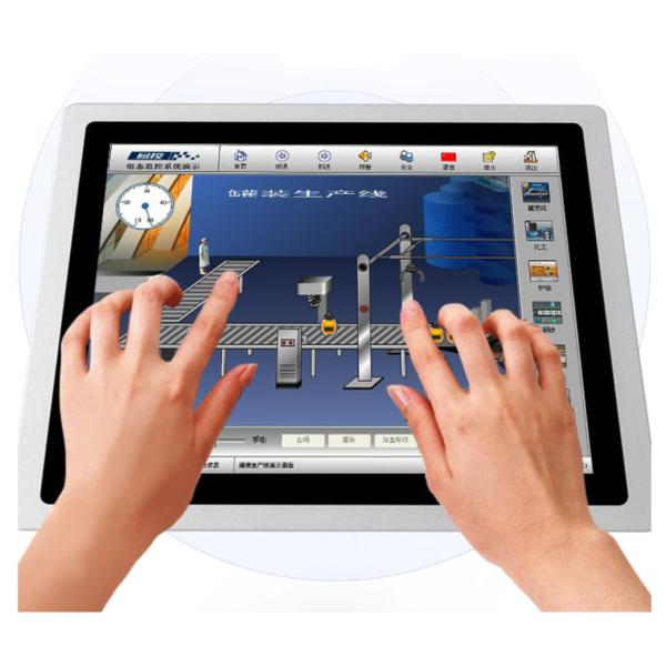 Quality 10.4 Inch Industrial Touch Panel PC For HMI Automation With 3mm Bezel Metal for sale