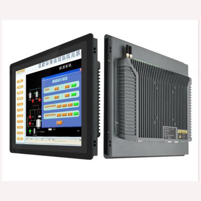 China 15 polegadas de SATA e MSATA DDR3L PCIe Industrial Panel Extensible PC com tela sensível ao toque Resistivo à venda