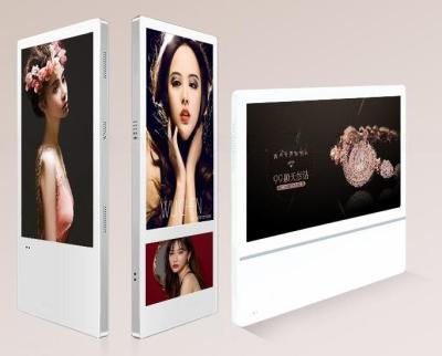 中国 スーパースリム 27インチ HD 壁マウント LCD エレベーター 広告ディスプレイ デジタルサイネージ WIFI 4G ネットワーク機能 OEM/ODM 販売のため