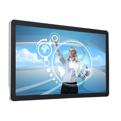 China Wall 43 inch capacitive touch screen monitor with Android or Win10/11 OS support portrait landscape display modes for sale