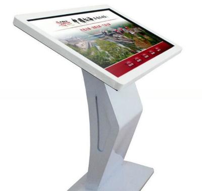 Chine 24 pouces basé sur le sol capacitif multi-touch ordinateur kiosque terminal d'information en libre-service interactif avec Intel i3 i5 i7 à vendre