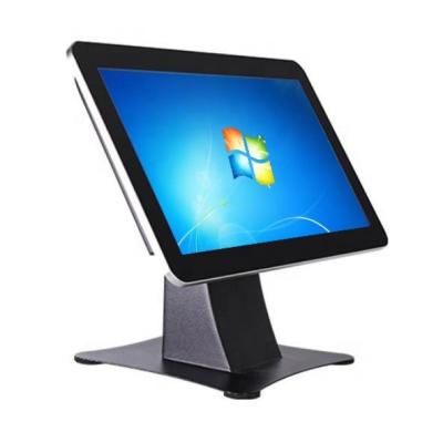 China 1920*1080 21.5 inch led backlight pos touch screen lcd pop up display with mini PC Win11/Android/ Linux OS for sale