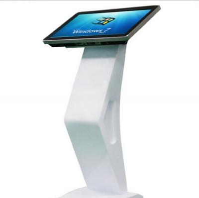 China 27 polegadas rede sem fio Quiosque PC Touch Stand Ecrã de piso de pé painel interativo de tela sensível ao toque PC terminal à venda