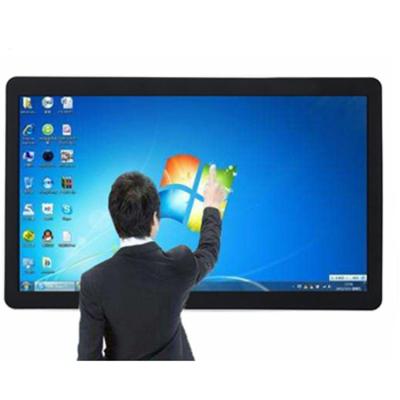 China 32 inch lcd touchscreen monitor with built in computer for shopping mall advertising touch screen kiosk for sale
