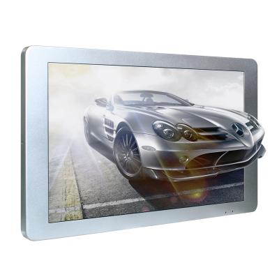 China 21.5 Inch Vehicle Bus LCD Monitor Advertising Video Display With Mounting Bracket 6V To 36V for sale