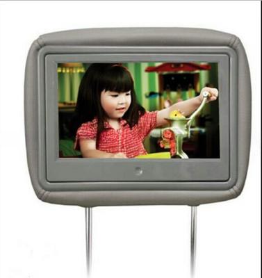 China 7 Inch Cab Taxi 4G Wifi LCD AD Display Headrest With Android OS And CMS for sale