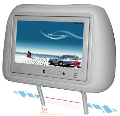 China 9 Inch Taxi Headrest Advertising Display Screens 4G WIFI GPS APK Software For Cab for sale