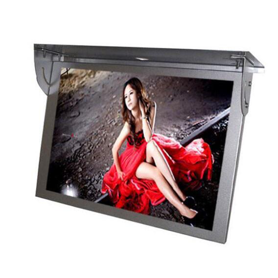 Quality 19 Inch Bus LCD LED Display Screen With Built-In AD Signage Multimedia Player Support VGA AV HDMI for sale