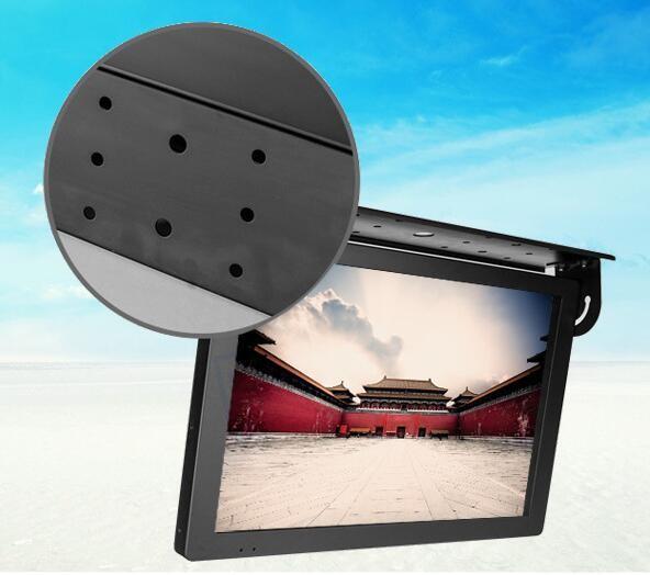 Quality 19 Inch Bus LCD LED Display Screen With Built-In AD Signage Multimedia Player for sale