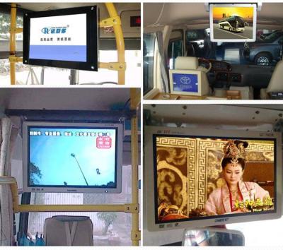 Quality 19 Inch Bus LCD LED Display Screen With Built-In AD Signage Multimedia Player for sale