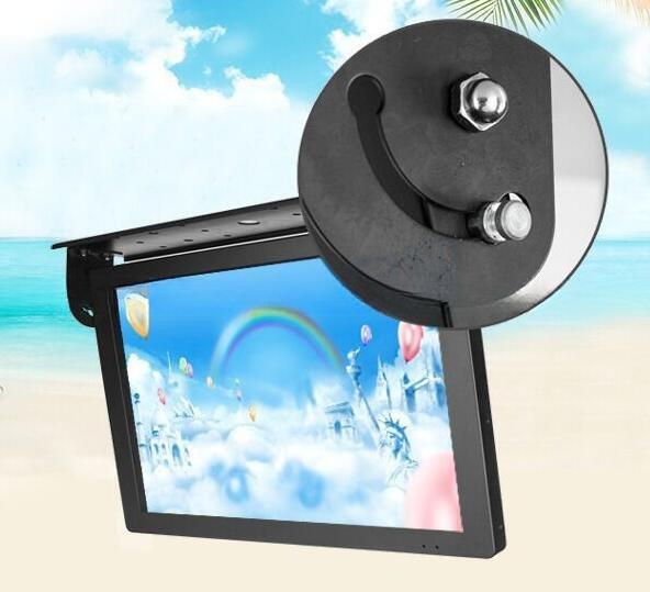 Quality Metal Housing 18.5 Inch Coach Metro Bus Monitor LCD Media Display With Wide for sale