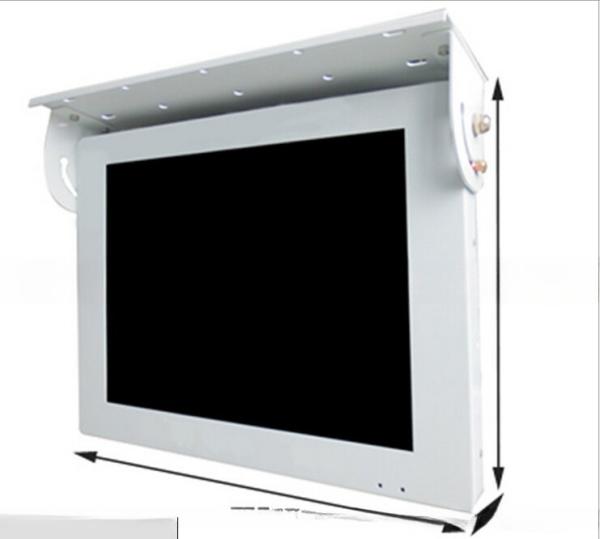 Quality Metal Frame Anti Shake 19 Inch Coach Metro Bus Wireless 4G Advertising LCD for sale