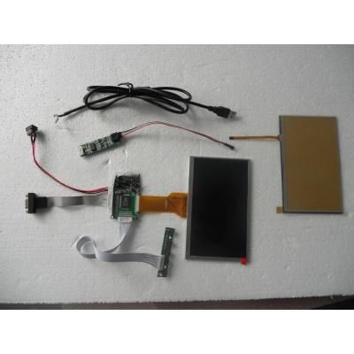 中国 7インチ SKD オープンフレーム タッチスクリーン LCD VGA モニター DIY ラスベリー Pi +ドライバ 販売のため