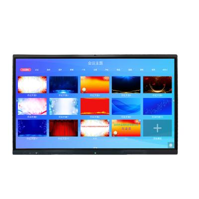 China UHD 4K Android OPS 98 polegadas IFP Interativo Painel Flat Smart Touch Screen Board à venda