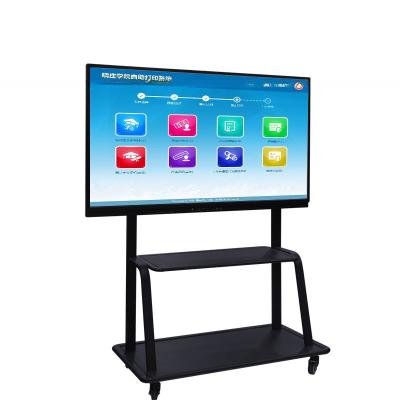 China UHD 100 polegadas LED LCD painel de tela sensível ao toque eletrônico 4k painel interativo 550cd/m2 à venda
