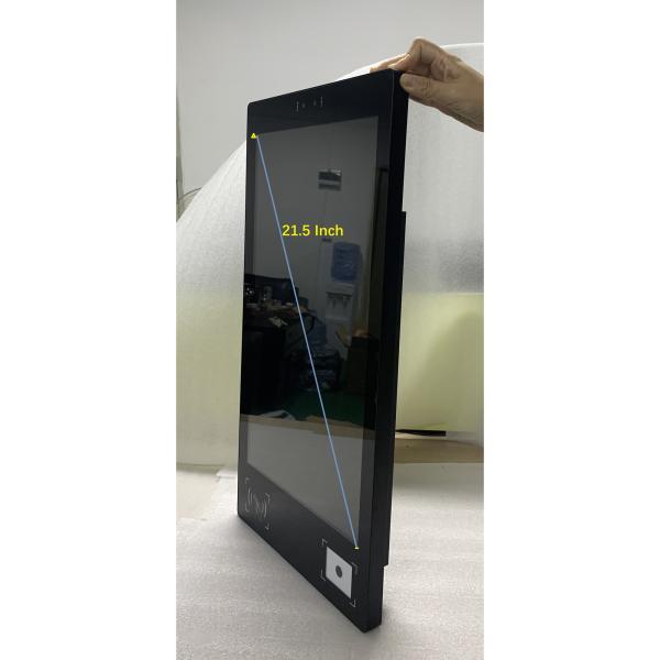 Quality 23.6" 24"inch LCD payment kiosk touchscreen panel PC Win/Linux with binocular for sale