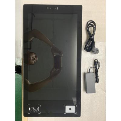 Quality 21.5"inch industrial touchscreen panel PC with binocular camera / RFID/IC card for sale