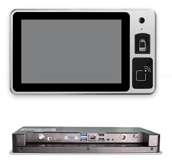 Quality Embedded 10.1" inch IPS Touchscreen computer station with camera / RFID NFC card for sale