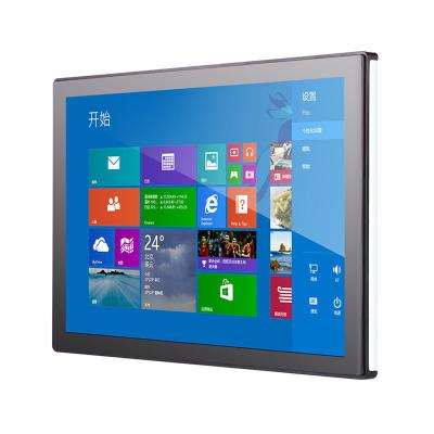 China 17 polegadas Fanless Industrial Touch Screen Panel PC Com 6USB 2RS485 Para Terminal Incorporado à venda