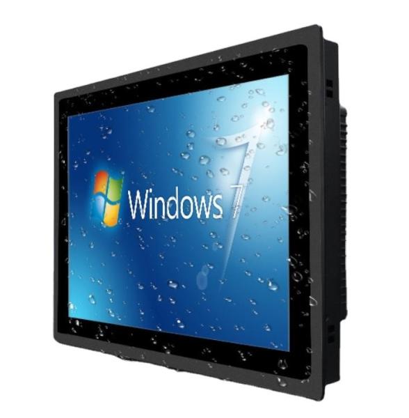 Quality 3mm Bezel Aluminum Frame 15 Inch Linux Panel PC Android For Industrial Site for sale