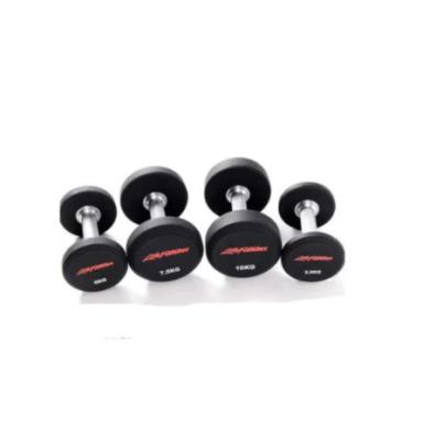 China Gymnasium Steel Small Dumbbell Rack PU Dumbbell Set ISO9001 for sale
