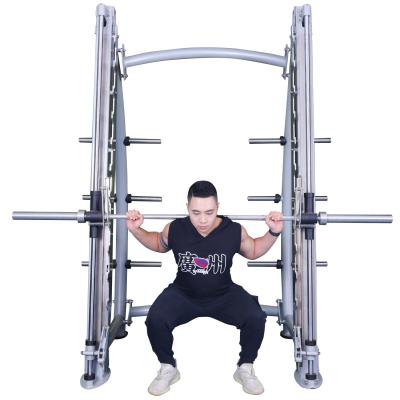 China Oval Tube Smith Fitness Machine Bench Press 1300*2250*2130mm for sale