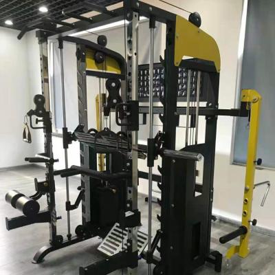 China Q235 A Steel Tube Multi Functional Fitness Smith Machine OEM ODM for sale