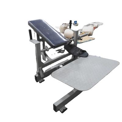 China HOTKAM Steel Hip Thrust Exercise Machine Gym Powder Coating for sale