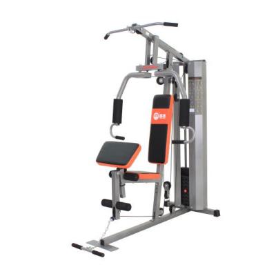 China Rubber Stack Multifunctional Gym Machine Home Gym Station 160*90*203cm for sale