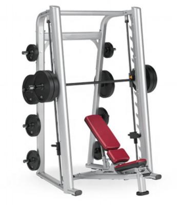 China Máquina detalhada da fileira de Fitness Smith Machine Squat Rack Gym do instrutor à venda